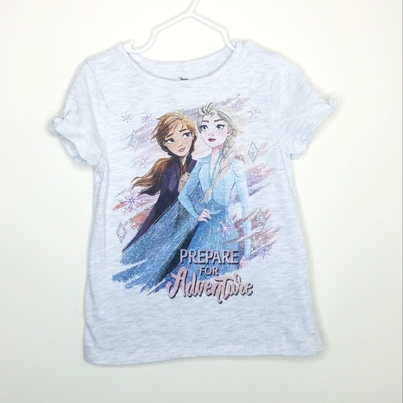 Disney Frozen Anna Elsa Shirt 5T